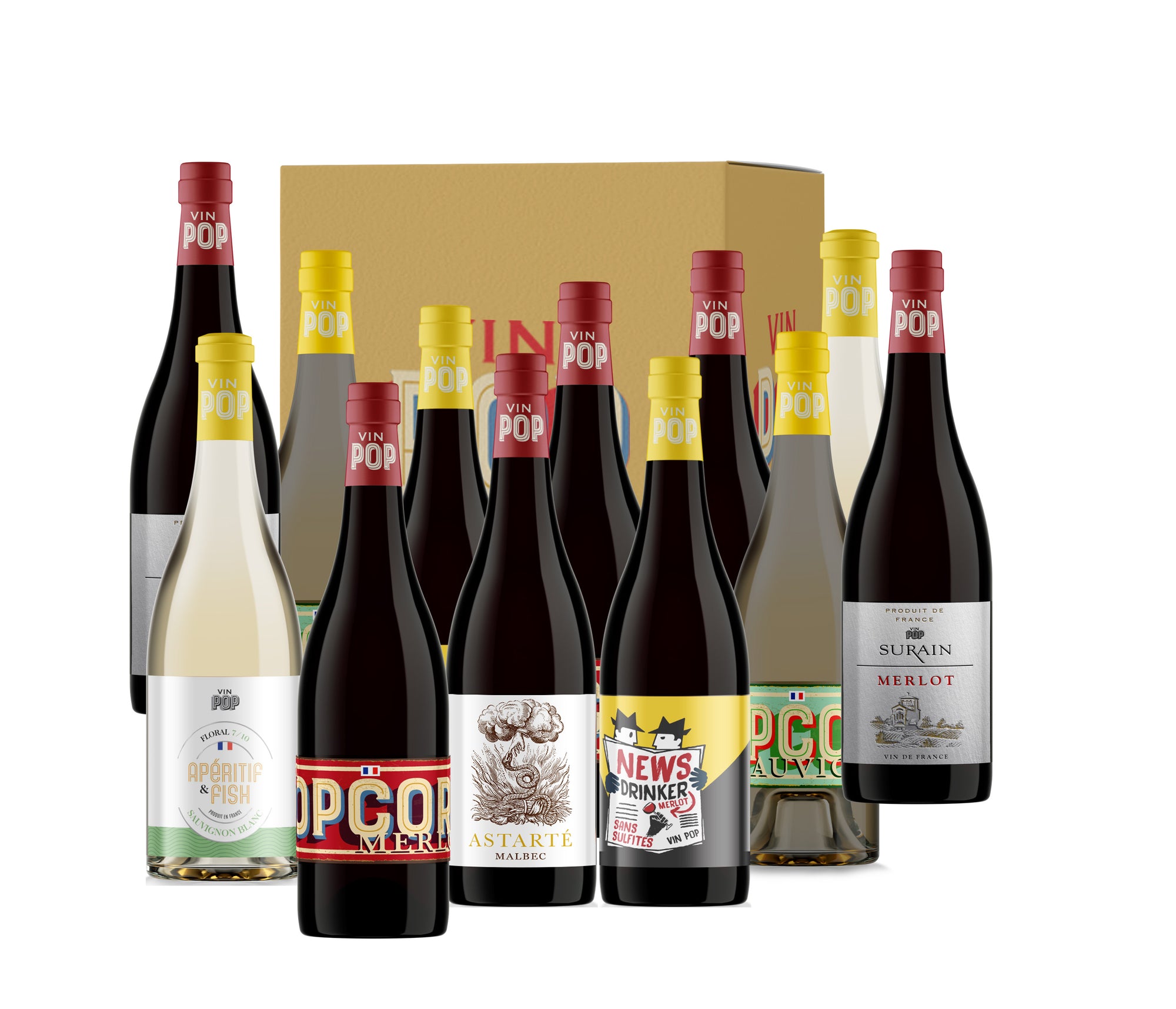 12 flessen - Smart box